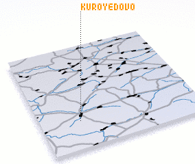 3d view of Kuroyedovo