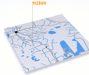 3d view of Mizbān
