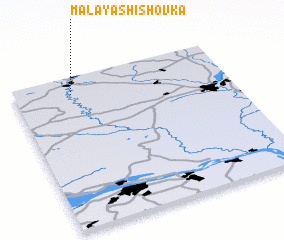 3d view of Malaya Shishovka