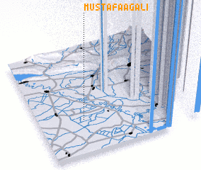 3d view of Mustafaağalı