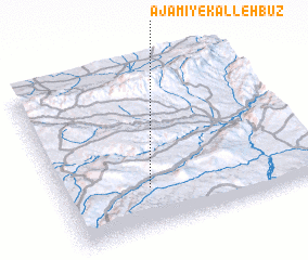 3d view of ‘Ajamī-ye Kallehbūz