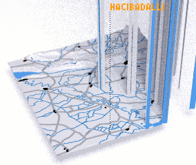 3d view of Hacıbǝdǝlli