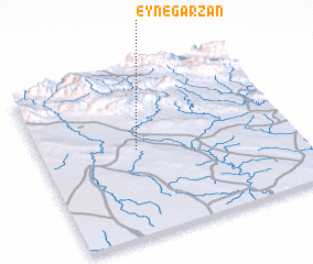 3d view of ‘Eyn-e Garzān