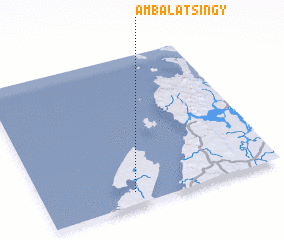 3d view of Ambalatsingy