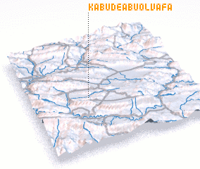 3d view of Kabūd-e Abū ol Vafā