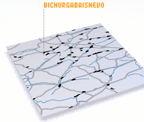 3d view of Bichurga-Baishevo