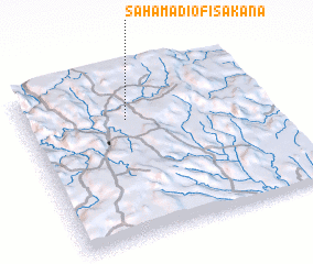 3d view of Sahamadio-Fisakana