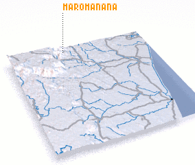 3d view of Maromanana