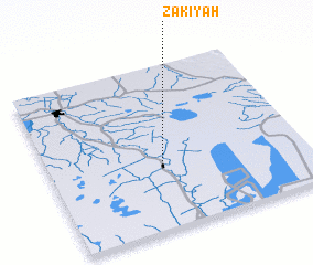 3d view of Zakīyah