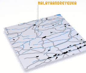 3d view of Malaya Andreyevka