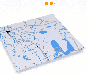 3d view of Khiḑr