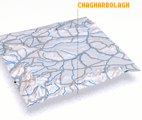 3d view of Chāghar Bolāgh