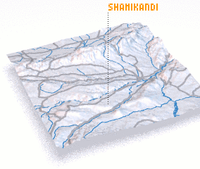 3d view of Sham‘ī Kandī