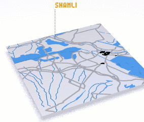 3d view of Shāmlī