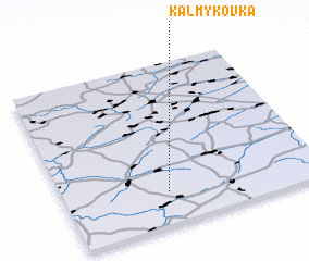 3d view of Kalmykovka