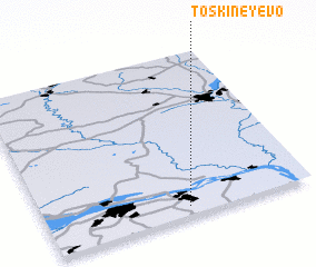 3d view of Toskineyevo