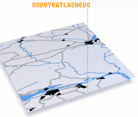 3d view of Novoye Atlashevo