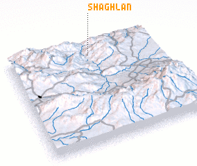 3d view of Shaghlān