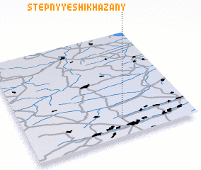 3d view of Stepnyye Shikhazany