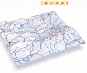 3d view of Sāvojbolāgh