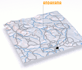 3d view of Andakana