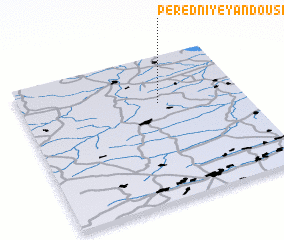 3d view of Peredniye Yandoushi