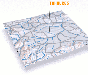 3d view of Ţahmūres̄