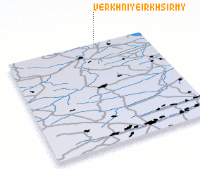 3d view of Verkhniye Irkh Sirmy