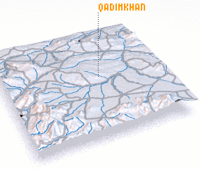 3d view of Qadīm Khān