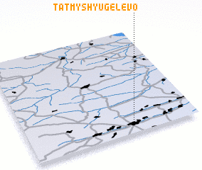 3d view of Tatmysh-Yugelevo