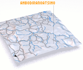 3d view of Ambodirano Atsimo