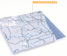 3d view of Ambinanindrano