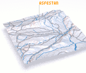 3d view of Asfestān