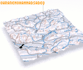 3d view of Meykhowrān-e Moḩammad Şādeq