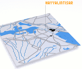 3d view of Ḩayy al Intişār