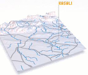 3d view of Kas‘alī