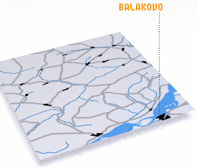 3d view of Balakovo