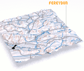 3d view of Fereydūn