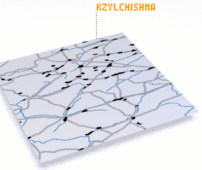 3d view of Kzyl-Chishma