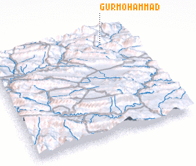 3d view of Gūr Moḩammad