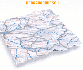 3d view of Benārkabūd-e Seh