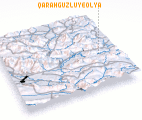 3d view of Qarah Gūzlū-ye ‘Olyā