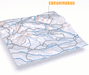 3d view of Ebrāhīmābād