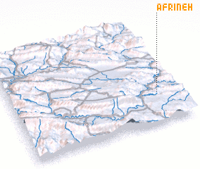 3d view of Afrīneh