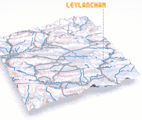 3d view of Leylān Cham