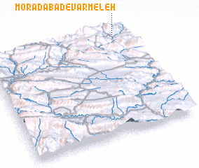 3d view of Morādābād-e Varmeleh