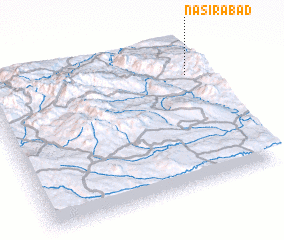 3d view of Naşīrābād