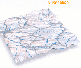 3d view of Yūsefābād