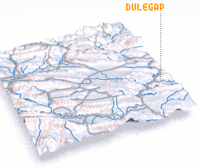 3d view of Dūl-e Gap