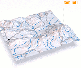 3d view of Ganj‘alī